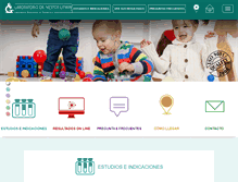 Tablet Screenshot of laboratoriolitwin.com